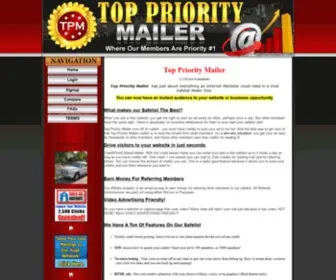 Topprioritymailer.com(Top Priority Mailer) Screenshot
