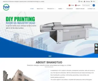 Topprt.com(Shenzhen shangtuo colourful printer consumable technology co) Screenshot