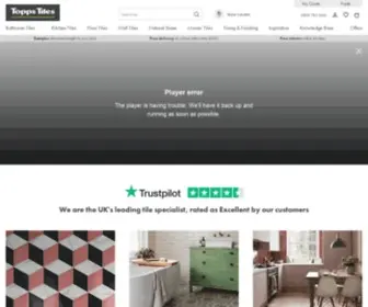Toppstiles.co.uk(Topps Tiles) Screenshot