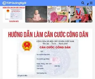 TopQuangngai.vn(TOP Quảng Ngãi) Screenshot