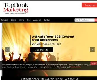 Toprankmarketing.com(TopRank Marketing) Screenshot