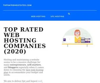 Topratedhostsites.com(Researching) Screenshot