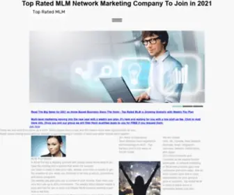 Topratedmlm.com(Top Rated MLM Home Business Network Marketing Pay Plan Best Join) Screenshot