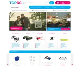 Toprc.nl(Modelbouw, RC helicopter, RC auto, RC vliegtuig & Meer) Screenshot