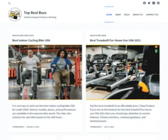 Toprealbuzz.com(Product Recommendation & Informational Blog) Screenshot