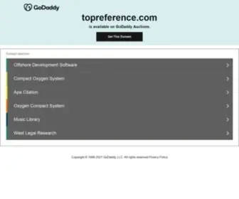 Topreference.com(Reference Directory) Screenshot