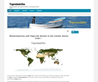 Topreiseinfos.com(Start) Screenshot