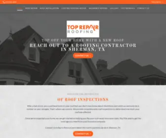 Toprepairroofing.com(Toprepairroofing) Screenshot