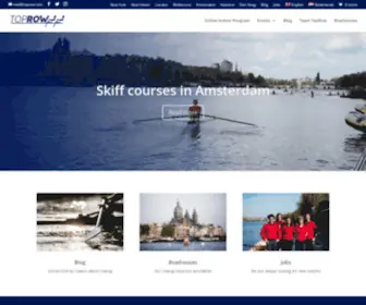 Toprow.com(Rowing for Everyone) Screenshot