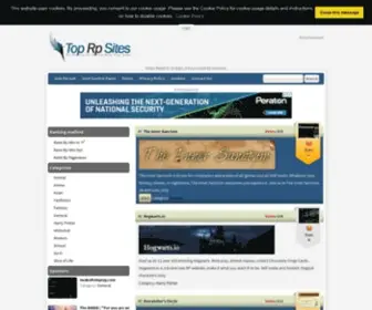Toprpsites.com(Top RolePlay Sites) Screenshot