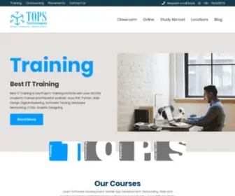 Tops-INT.com(TOPS Technologies) Screenshot