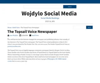 Topsailvoice.com(The Topsail Voice Newspaper) Screenshot