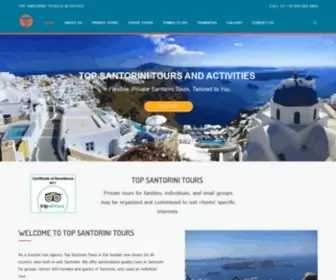 Topsantorinitour.com(Top Santorini Tours & Activities) Screenshot