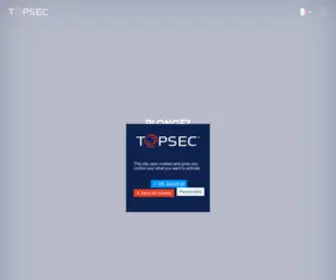 Topsec.fr(Leader de la vente d'articles de sport sur le lieu de pratique I Groupe Topsec) Screenshot