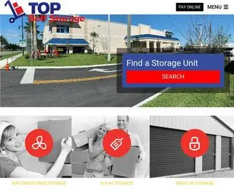 Topselfstorage.com(Top Self Storage) Screenshot