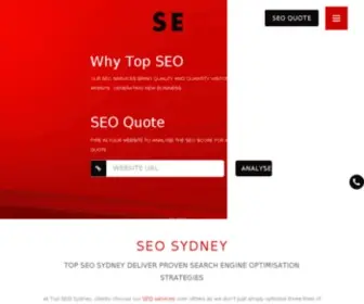 Topseosydney.com.au(SEO Sydney) Screenshot