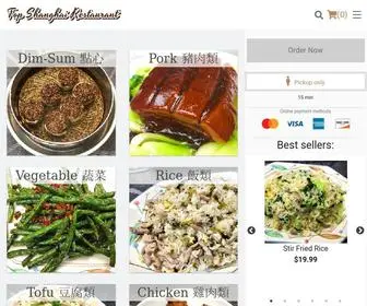 Topshanghairichmond.com(Top Shanghai Cuisine Restaurant) Screenshot