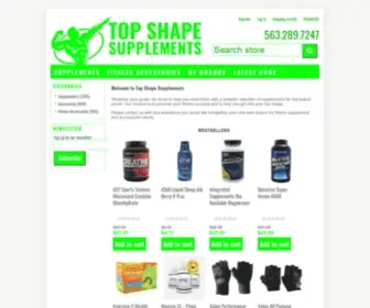 Topshapesupplements.com(Top Shape Supplements) Screenshot