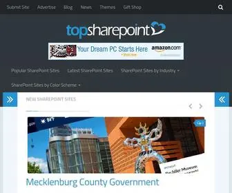 Topsharepoint.com(SharePoint Themes) Screenshot