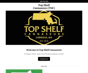 Topshelfcannaseurs.com(Top Shelf Cannaseurs) Screenshot