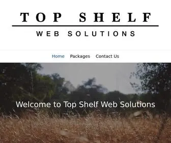 Topshelfwebsolutions.com(Top Shelf Web Solutions) Screenshot