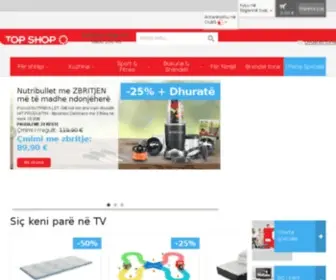Topshop-KS.com(TopShop Kosova) Screenshot