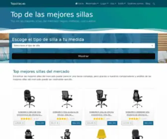 Topsillas.es(Top Sillas) Screenshot