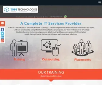 Topsint.com(Tops Technologies) Screenshot