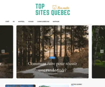 Topsitesquebec.com(Patrick blog) Screenshot