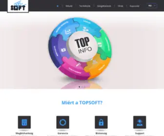 Topsoft.hu(Főoldal) Screenshot