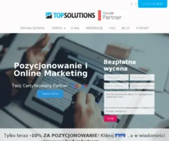 Topsolutions.pl(Darmowy audyt SEO www) Screenshot