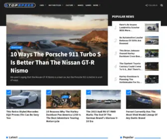 Topspeed.com(Car News And Reviews) Screenshot