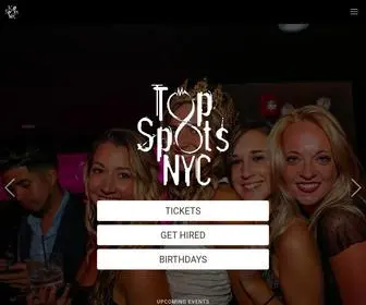 Topspotsnyc.com(NYC TOP SPOTS) Screenshot