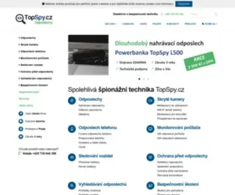Topspy.cz(Špionážní technika) Screenshot
