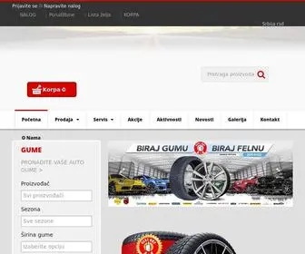 Topstopauto.rs(TOP STOP AUTO Novi Sad) Screenshot