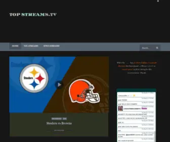 Topstreams.tv(TOPSTREAMS) Screenshot