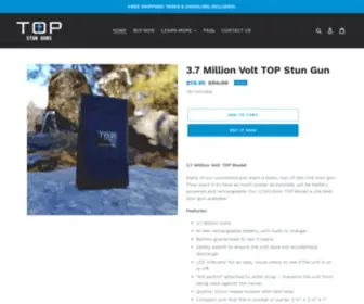 Topstunguns.com(Create an Ecommerce Website and Sell Online) Screenshot