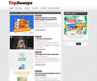 Topsweeps.com Screenshot