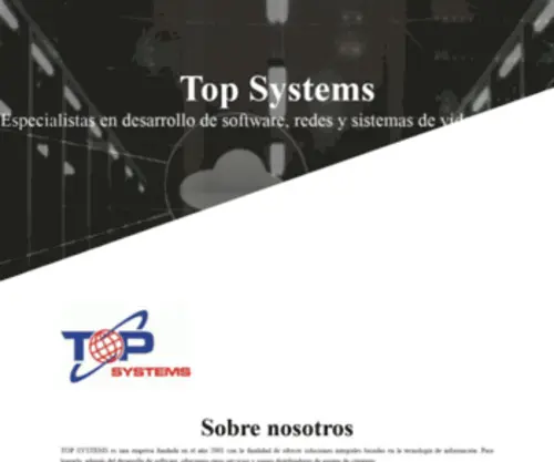 Topsystems.com.mx(Top Systems) Screenshot