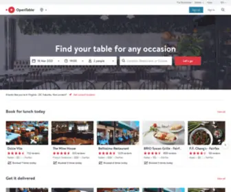 Toptable.com(Restaurants and Restaurant Bookings) Screenshot
