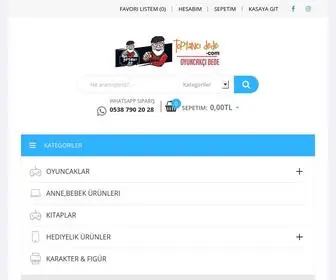 Toptancidede.com(Oyuncakçı) Screenshot