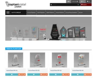 Toptankristalplaket.com(Toptan Kristal Plaket) Screenshot