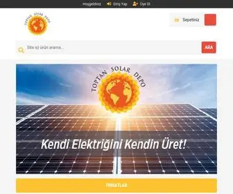 Toptansolardepo.com(Güneş Paneli) Screenshot