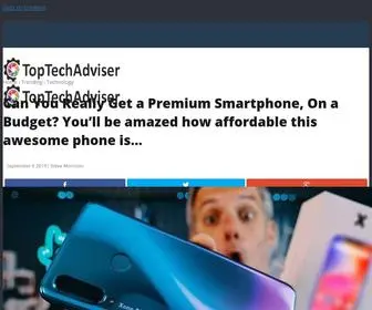 Toptechadviser.com(TopTechAdviser) Screenshot