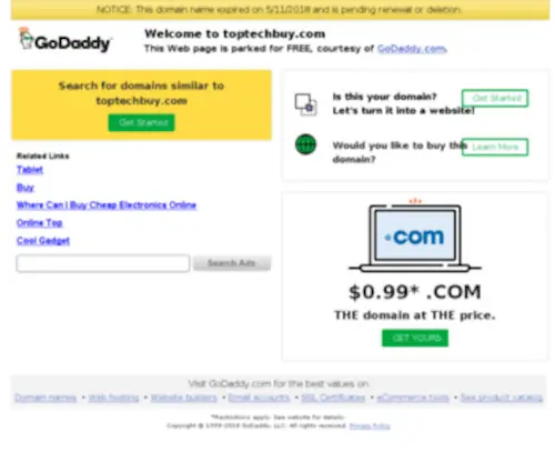 Toptechbuy.com(Top Tech Buy) Screenshot