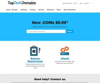 ToptechDomains.com(Top Tech Domains) Screenshot