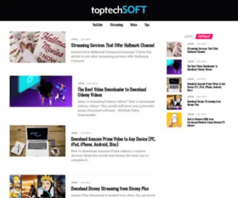 Toptechsoft.com(Introduce You the Top Software of Any Kind that You May Interested In) Screenshot