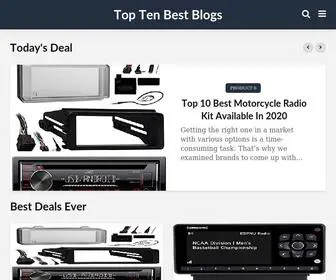 Toptenbestblogs.com(Search The Best) Screenshot