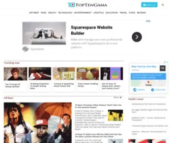 Toptengama.com(TopTenGama®) Screenshot