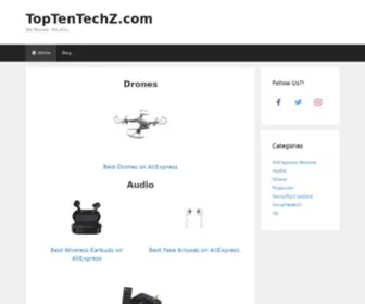Toptentechz.com(We Review) Screenshot